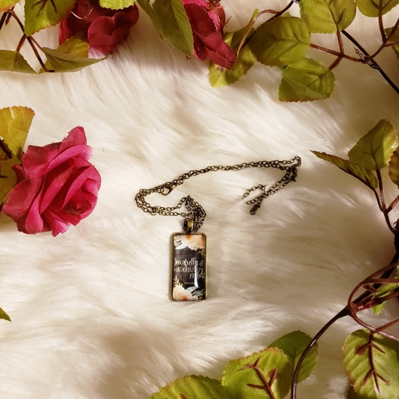 Psalms 139:44 Bible Verse Necklace - Picture 2 of 2